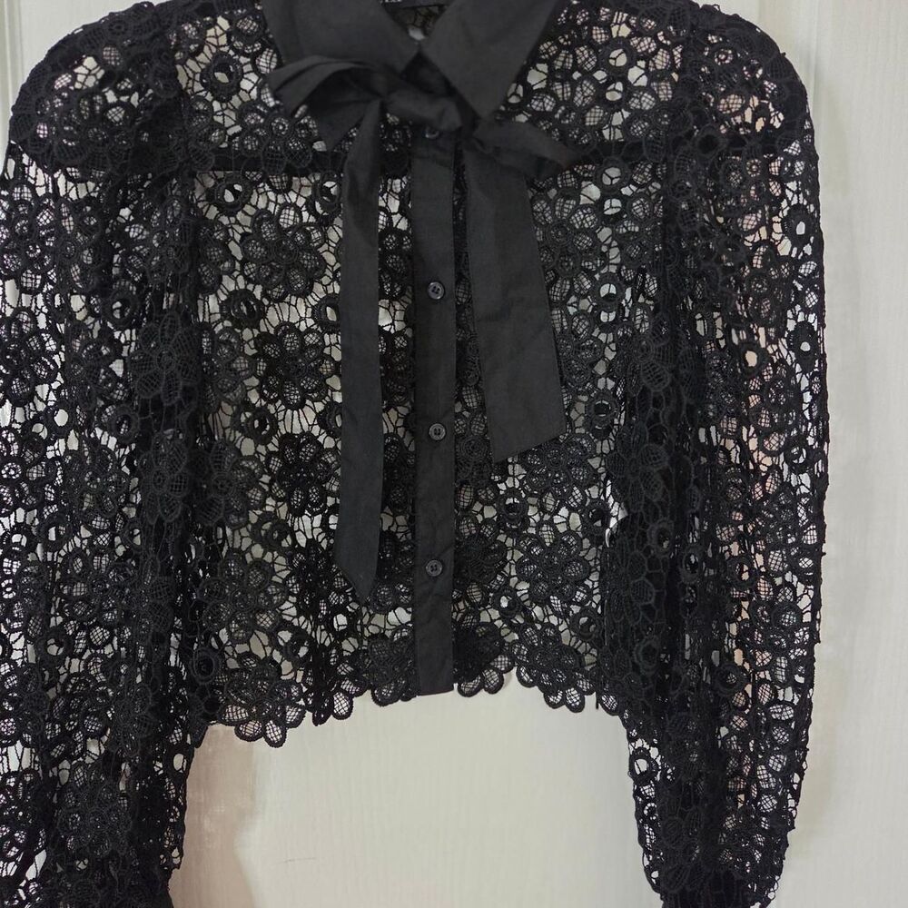 Zara Women's Black Blouse